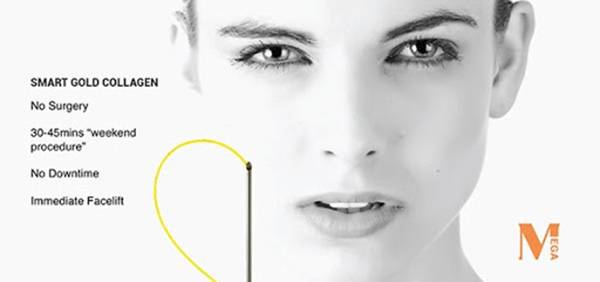 Công nghệ căng da mặt không phẫu thuật bằng sợi Collagen Vàng - Collagen Gold Fiber